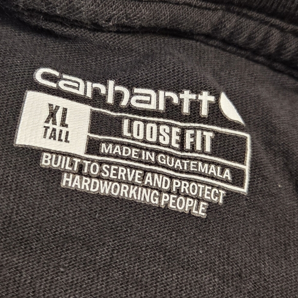 Carhartt Bundle Mens XLT T-shirts Short Sleeve 100% Cotton Style K87 Tan / Black - Picture 3 of 10